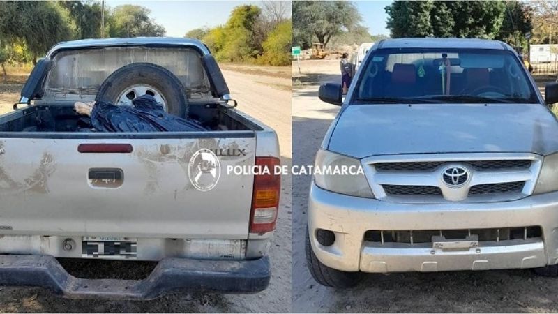 Le incautan 160 kilos de carne