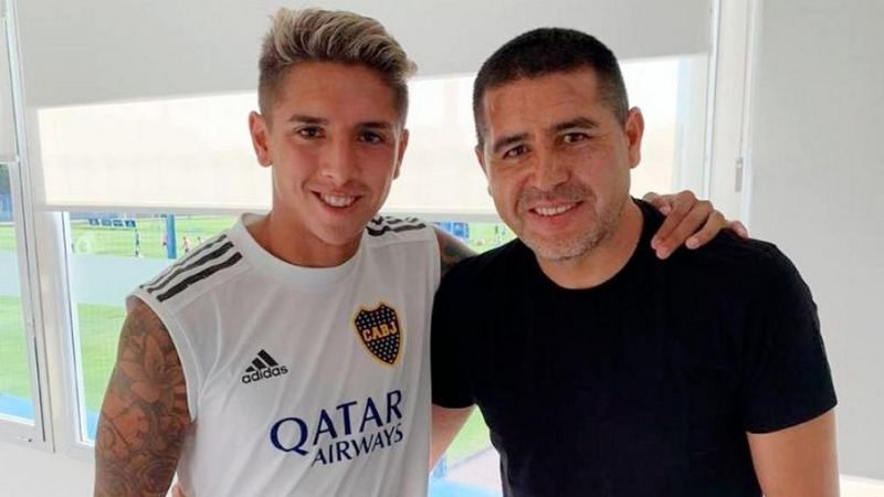 Irónica despedida de Almendra de Boca