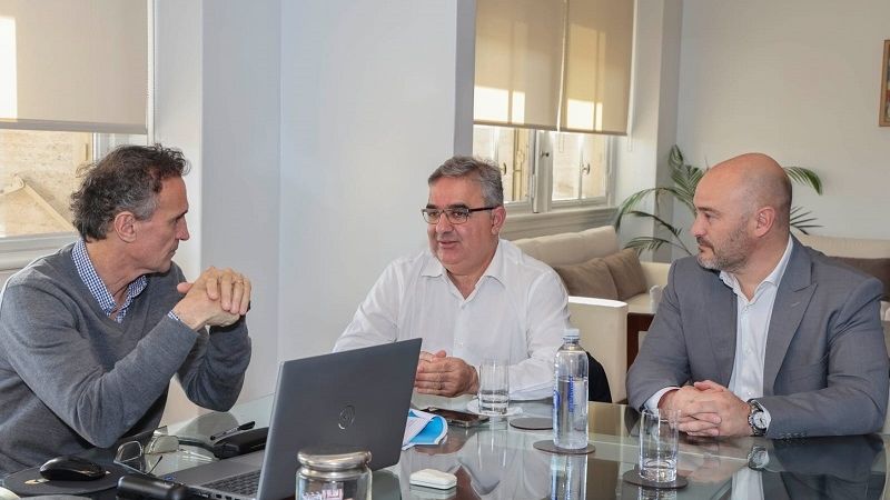 Jalil y Katopodis analizaron avance de obras en Catamarca