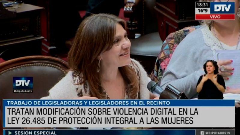 Media sanción para la “Ley Olimpia”, que castiga la violencia digital contra las mujeres
