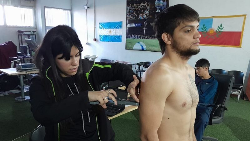 Corzo estuvo en Rendimiento Deportivo