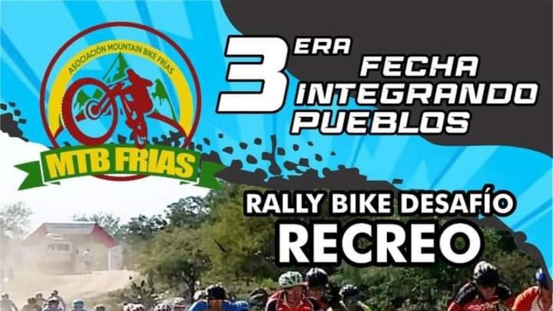 Integrando pueblos con el “Rally Bike Desafío Recreo”