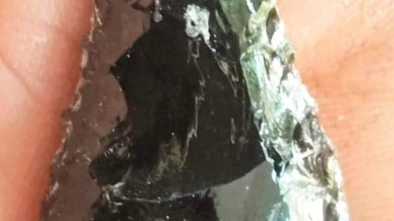 Dan a conocer una hermosa punta de flecha de sílex