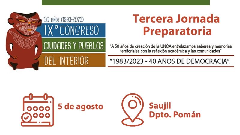Tercera Jornada Preparatoria del IX Congreso de Ciudades y Pueblos del Interior