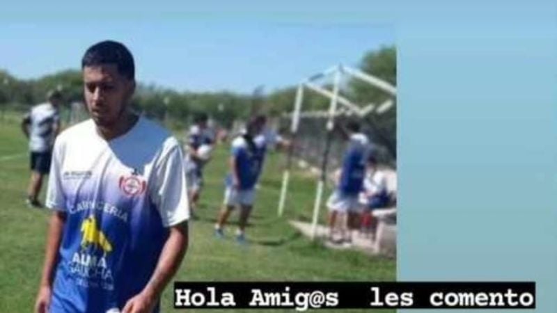 Gestionan aportes solidarios para un futbolista