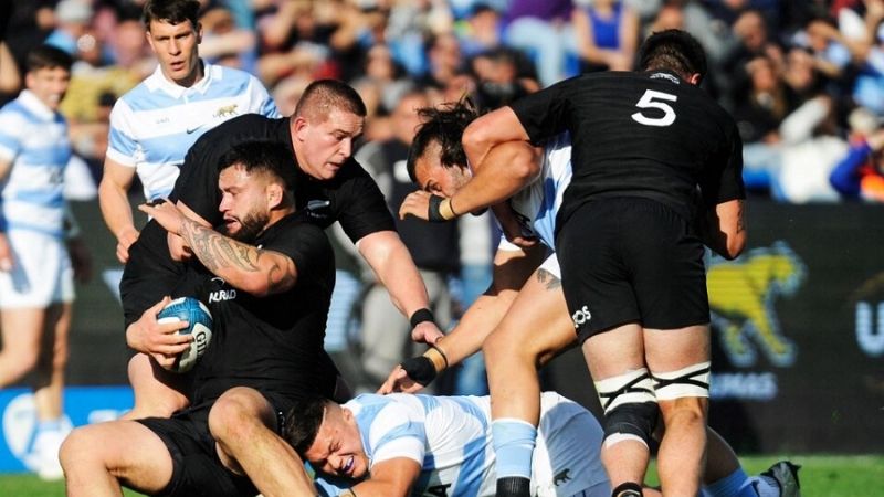 Los Pumas perdieron 41-12 con los All Blacks