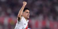 PABLO SOLARI entró en el segundo tiempo y le dio el triunfo a River, con dos goles de su autoría.