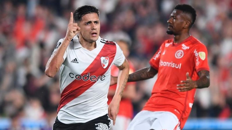 Con “doblete” de Solari, River lo dio vuelta: 2-1 al Inter