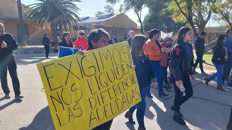 TEUC llevó la protesta al CAPE