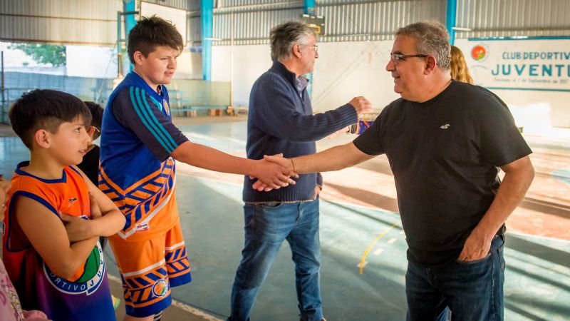 Clubes deportivos avanzan con obras de infraestructuras