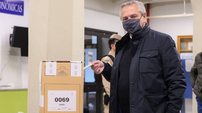 Alberto Fernández: "Siempre que se vota, Argentina se transforma en un país mejor"