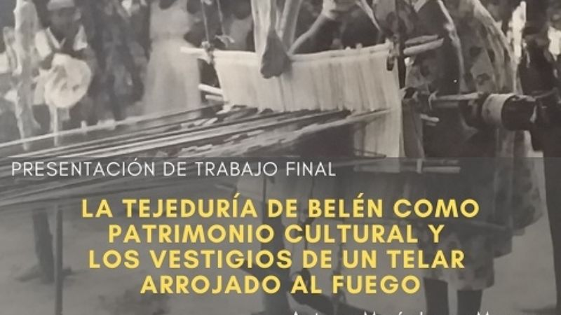Primera Licenciada en Patrimonio Cultural de la Sede de Belén