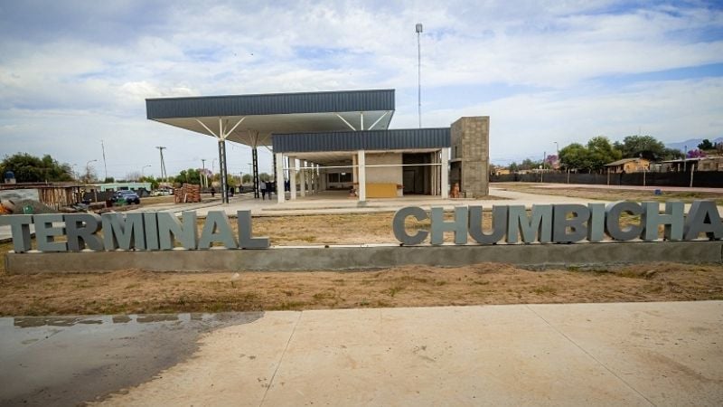Así está la nueva Terminal de Chumbicha