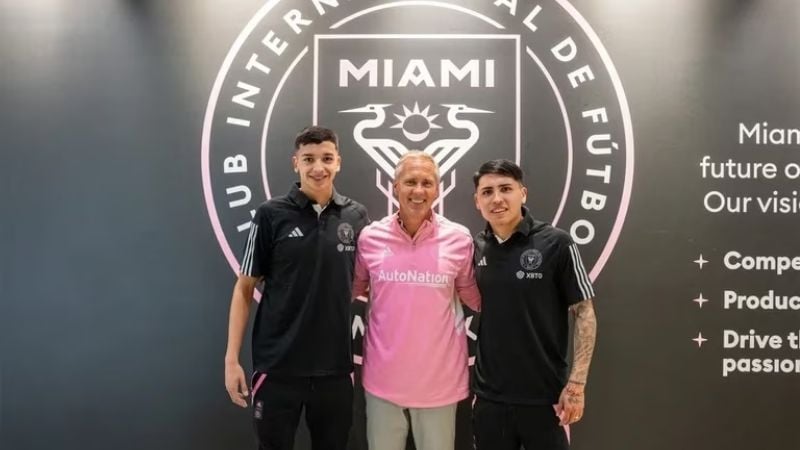Los argentinos Farías y Avilés ya están en Inter Miami