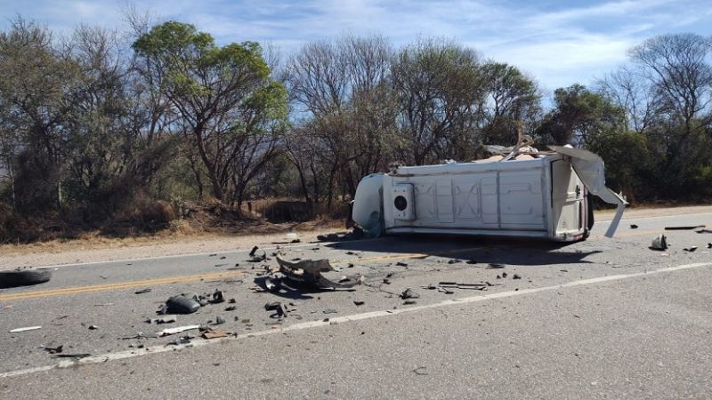 Por siniestro vial, transitar con precaución por RN 38