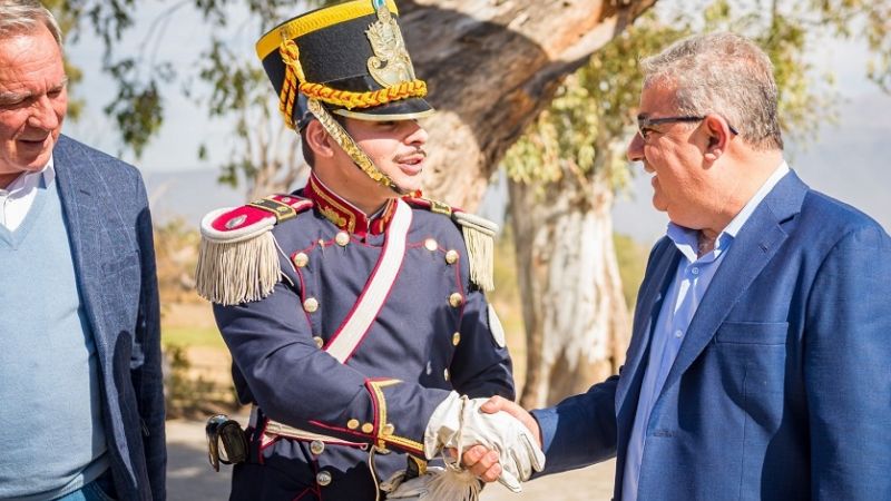 Emoción y patriotismo en la visita de los Granaderos a Catamarca