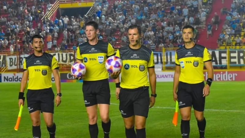 Los árbitros para la 1ra. fecha de la Copa de la Liga