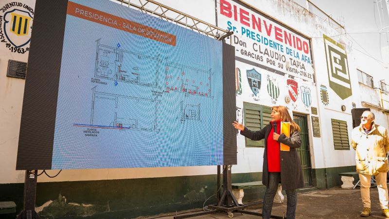 La Liga Catamarqueña presentó su proyecto de obras que se realizarán con aporte Provincial