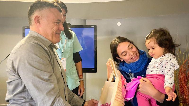 Inauguración del Espacio Amigo de la Lactancia en la Maternidad