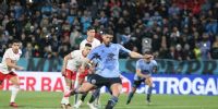 EL PRIMERO DE PENAL, marcó Lucas Passerini en su debut con Belgrano, en lugar del goleador Vegetti.