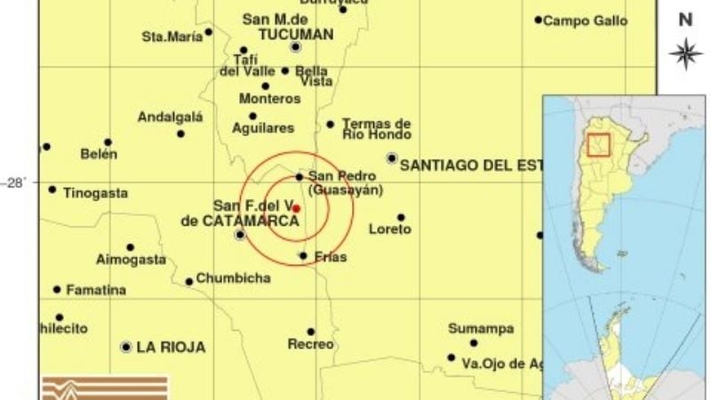 Dos temblores en las últimas horas