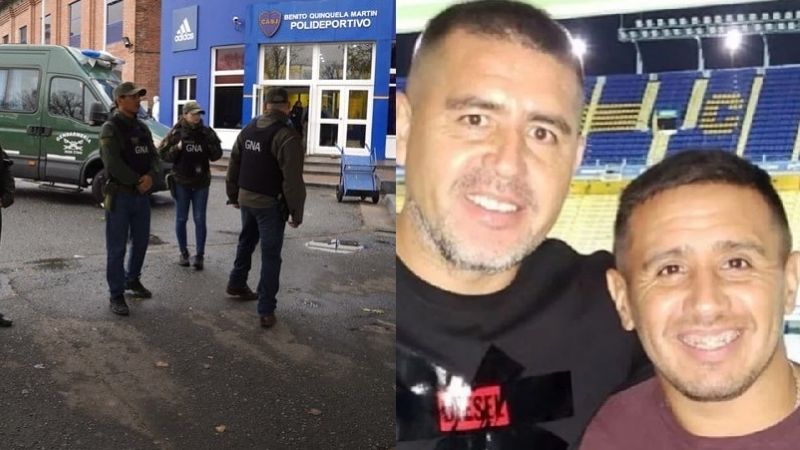 Allanaron La Bombonera y a un hermano de Riquelme