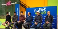 EL INTENDENTE GUSTAVO SAADI ENCABEZÓ la presentación del Tour de Padel, que se disputa en Catamarca.