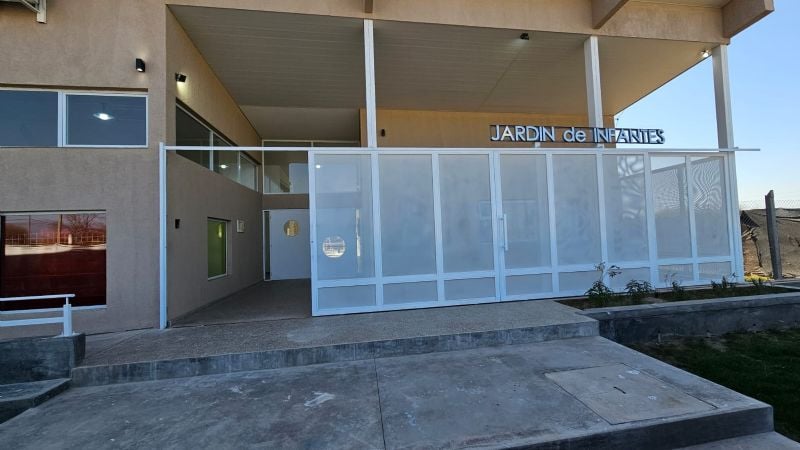 Finalizó la construcción de un nuevo Jardín de Infantes