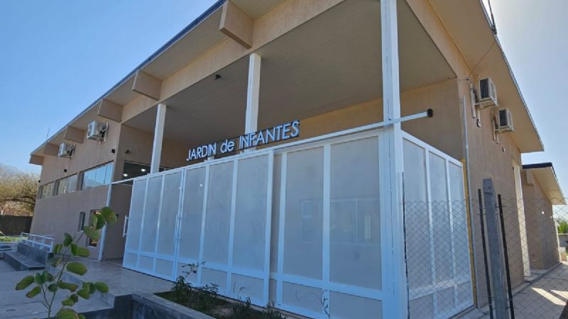 Finalizó la construcción de un nuevo Jardín de Infantes