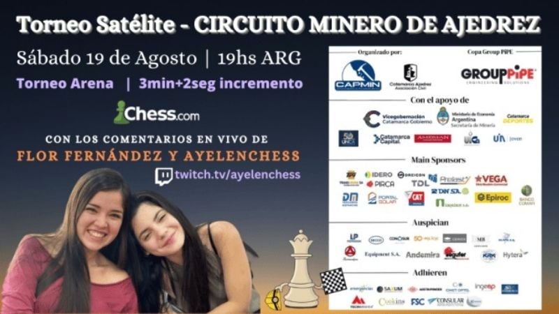 Torneo Satélite del Circuito Minero de Ajedrez