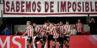 GRAN TRIUNFO de Estudiantes 3-0, liquidando , practicamemte.la serie de 8vos. de  final, en la Sudamericana.