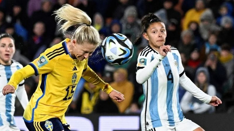 Argentina perdió 2-0 ante Suecia y se despidió del Mundial femenino