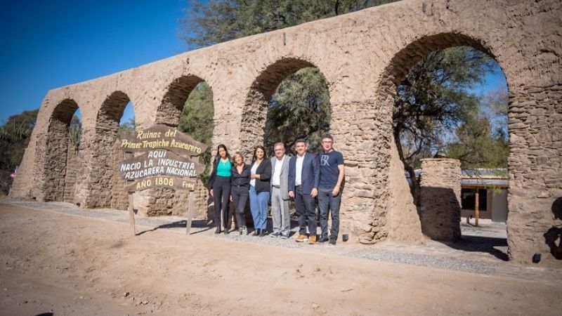 Trabajan en la puesta en valor del histórico Trapiche Azucarero