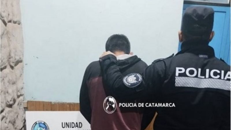 Quebrantó una medida Judicial y fue detenido en Tinogasta