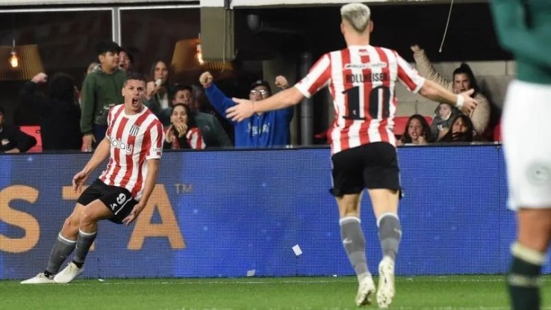 Estudiantes goleó 3-0 a Goiás por la Copa Sudamericana