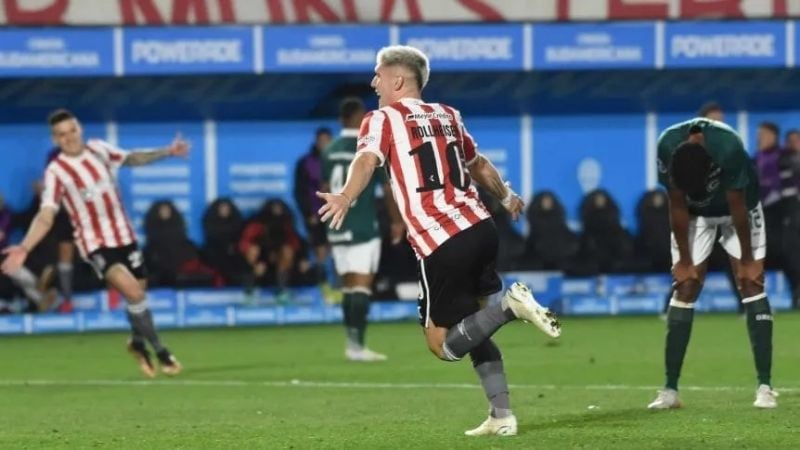 Estudiantes goleó 3-0 a Goiás por la Copa Sudamericana