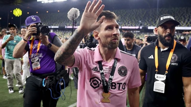 Messi hace historia en EE.UU., campeón con Inter Miami