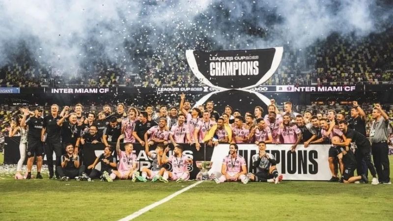 El festejo de Messi con un particular detalle