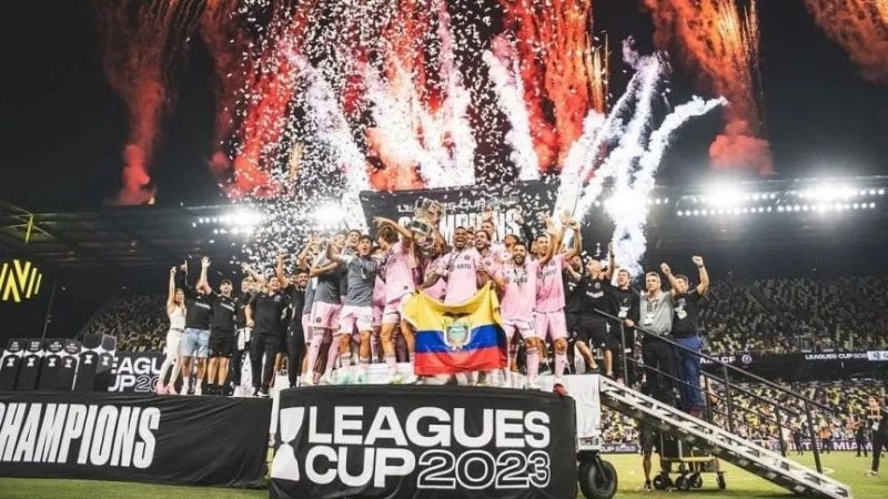 El festejo de Messi con un particular detalle