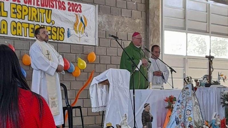 Cientos de catequistas se congregaron