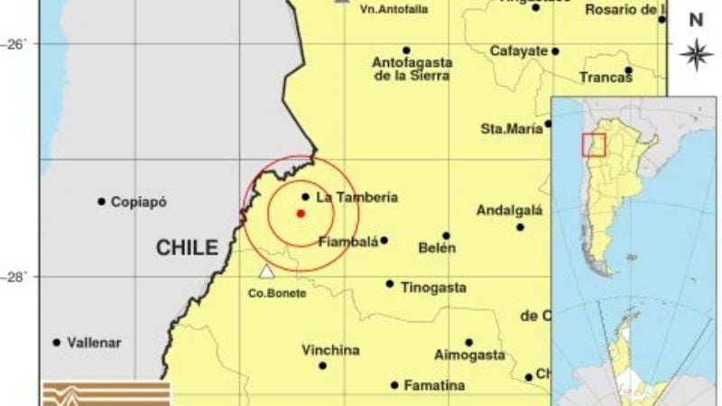 Sismo en la Puna