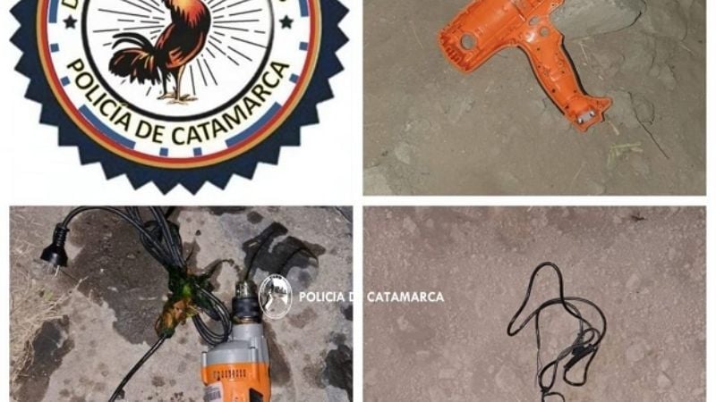 Policías recuperaron gran cantidad de elementos sustraídos
