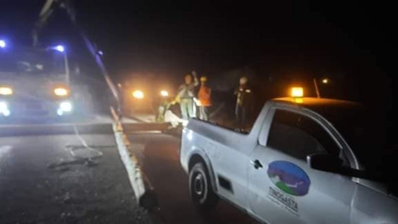 Zonda causó daños en Tinogasta