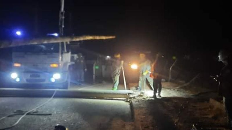 Zonda causó daños en Tinogasta