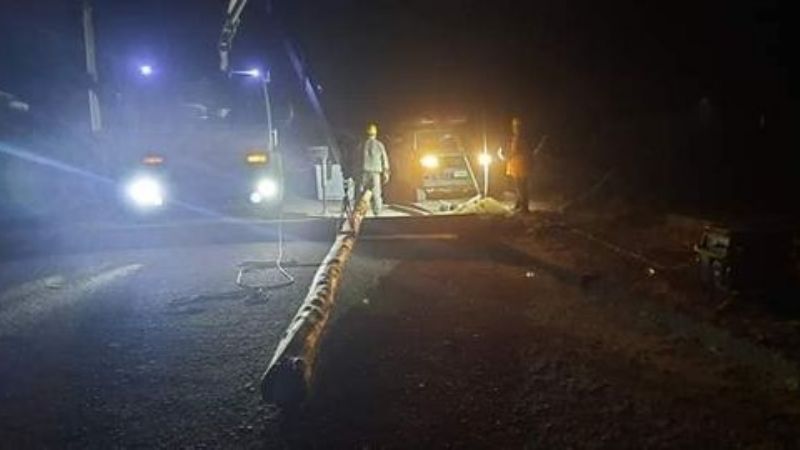 Zonda causó daños en Tinogasta