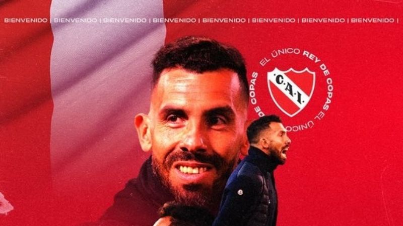 Tevez ya es nuevo entrenador de Independiente