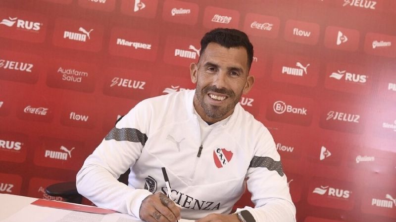Tevez: "Voy a dar la vida por Independiente"
