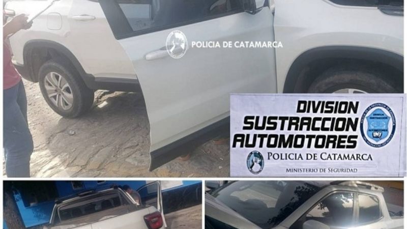 Secuestran una camioneta "melliza" en la Capital