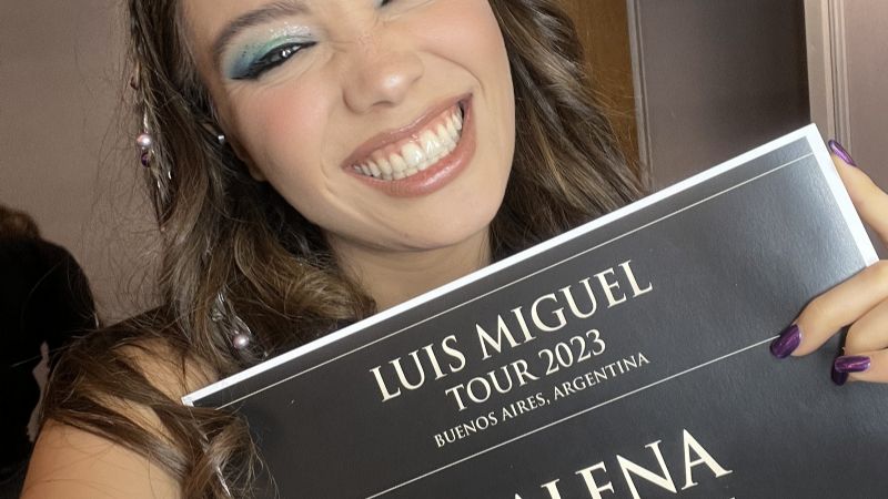Malena Narvay, elegida por Luis Miguel para abrir sus últimos tres conciertos