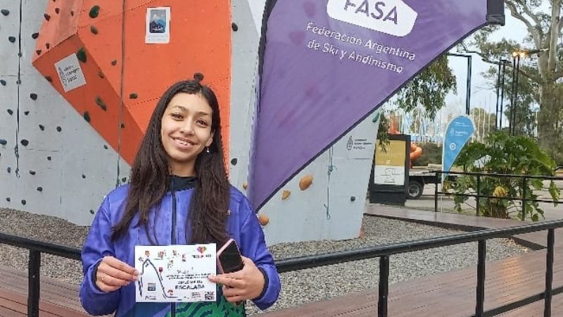 Catamarca compite en Escalada de los Juegos Evita Urbanos